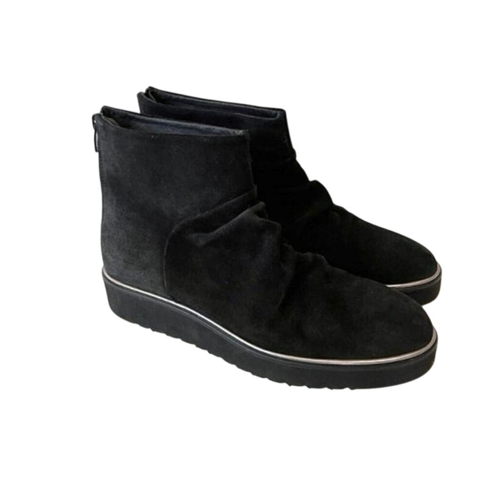 Eric Michael Ankle Boot Size 41 Valley Black Leather Handmade Spain Lightweight